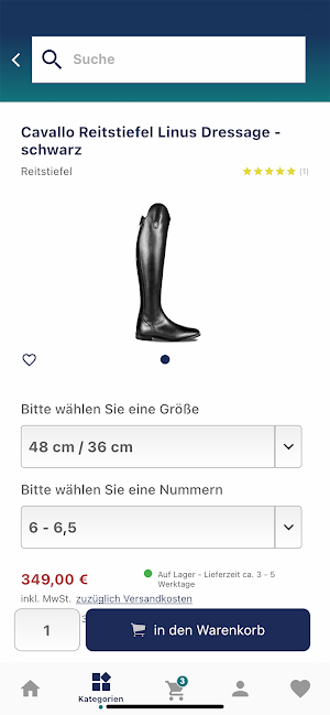 WAHL Reitsport Screenshot 2