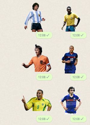 Classic Football Stickers Screenshot 1