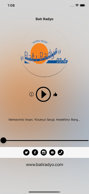 Batı Radyo Screenshot 1