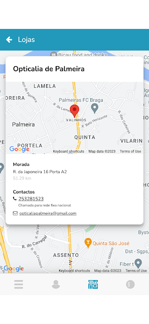 Opticalia Palmeira Screenshot 2