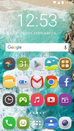 Launcher Theme for Asus Zenfone 6 Screenshot 2