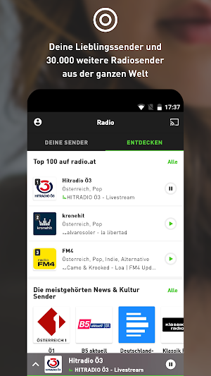 radio.at - Radio und Podcast Screenshot 2