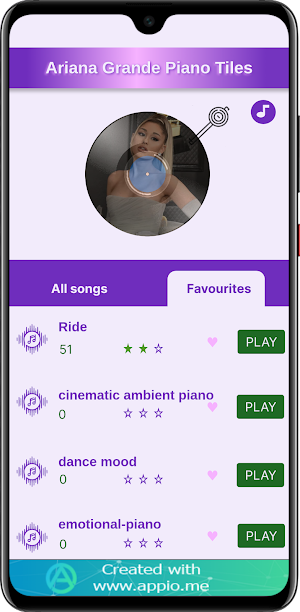 Ariana Grande Piano Tiles Screenshot 3