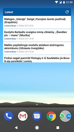 Lithuania News (Naujienos) Screenshot 3