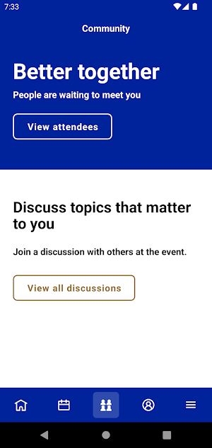 PFA Events Screenshot 2