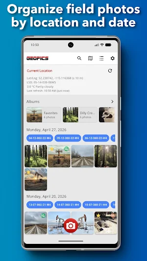 GeoPics Screenshot 0