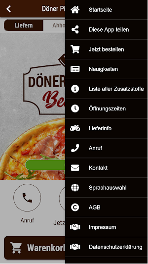 Döner Pizzeria bei Toni Screenshot 2