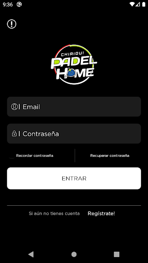Chiriqui Padel Home Screenshot 0