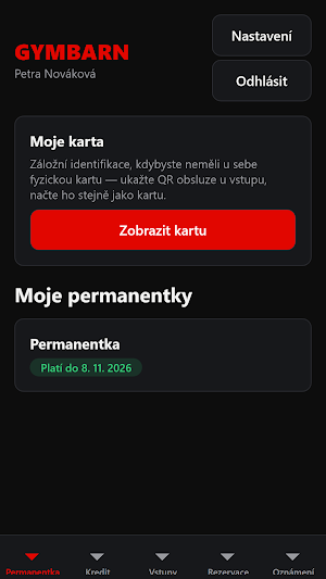 GYMBARN Screenshot 2