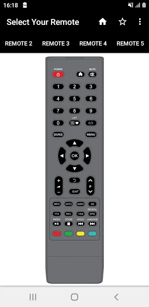 Super General TV Remote Screenshot 0