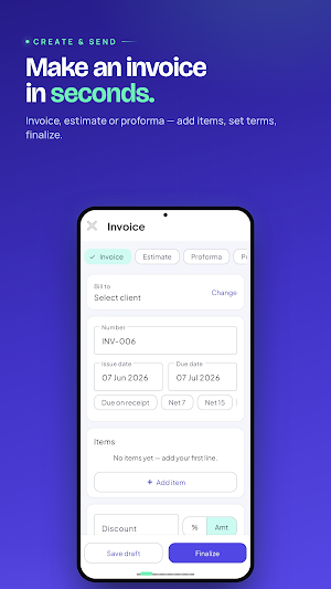Handyman Invoice Maker Screenshot 1