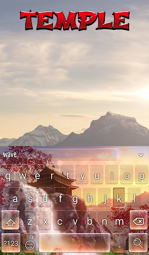 Temple Animated Keyboard Screenshot 1