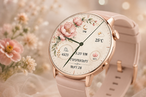 Flora Minimalist Time Watch Screenshot 0