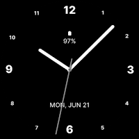 Minimalistic Style Watch Face
