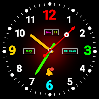 Smart Watch Neon Digital Clock