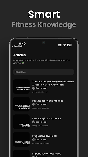 Achieve Training Screenshot 3