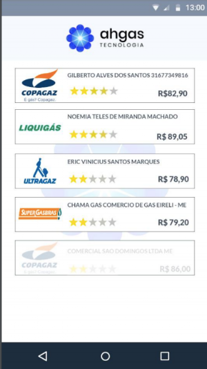 ahgas app Screenshot 1