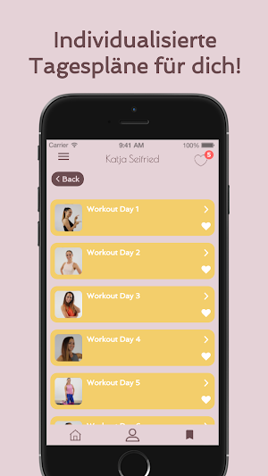 Katjas Workout Screenshot 2