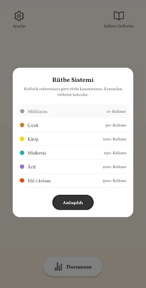 Kelime-i Nuriye Screenshot 2