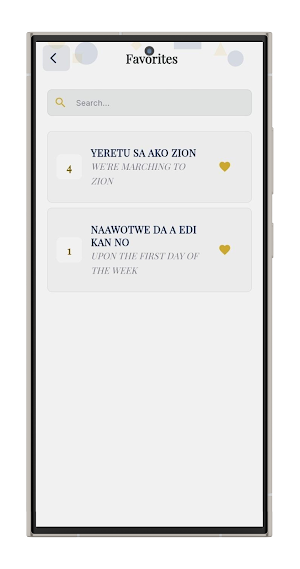 CoC Hymnal Screenshot 2