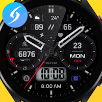 SH061 Watch Face, WearOS watch