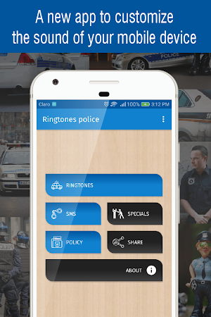 ringtones police, police ringtones and sounds Screenshot 0