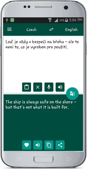 English Czech Translate Screenshot 1