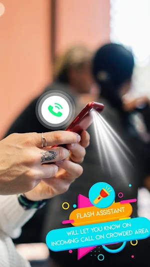 Flash alert, Flash on Call and SMS Screenshot 0