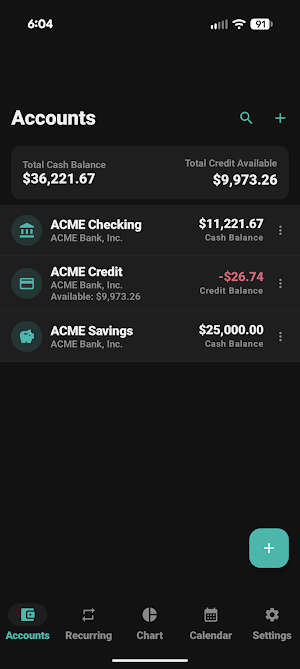 Check Register Screenshot 0