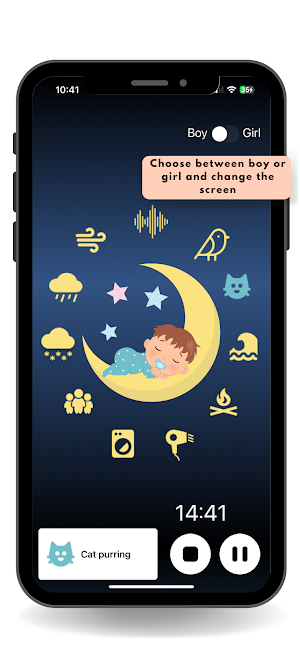 White Noise: Baby Sleep Sound Screenshot 2