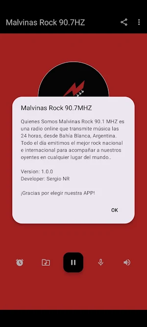 Malvinas Rock 90.7MHZ Screenshot 3