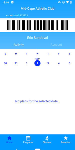 Mid-Cape Athletic Club Screenshot 1