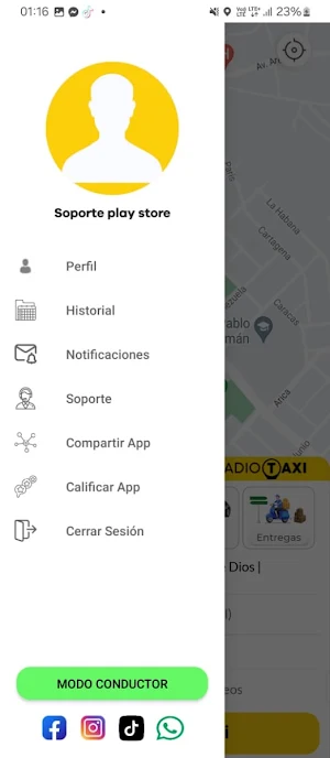 Radiotaxi drive Screenshot 1