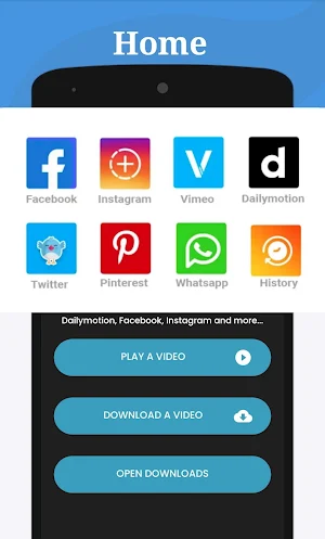 All in One Video Downloader Screenshot 0