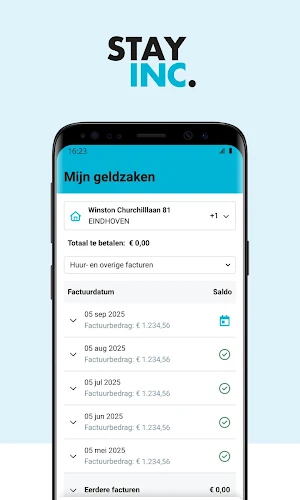 Mijn Stayinc. Screenshot 2