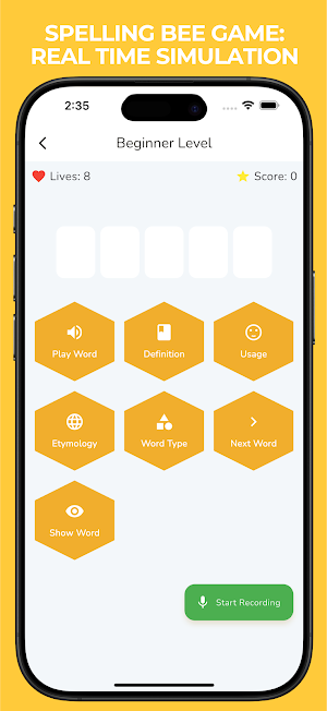 Spelling Better Bee Prep App Screenshot 2
