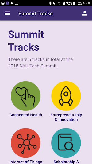 NYU Tech Summit 2018 Screenshot 3