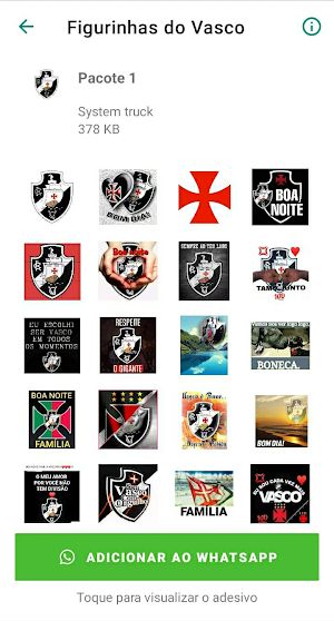 Figurinhas do Vasco Screenshot 0