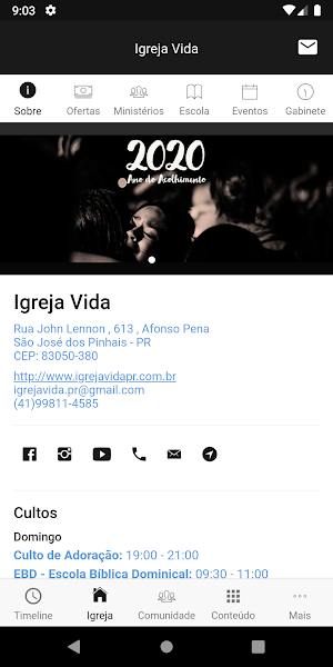 Igreja Vida Screenshot 1