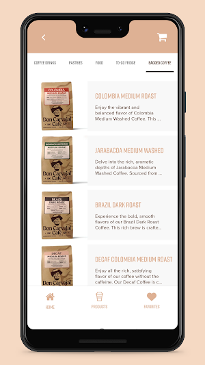 Don Carvajal Cafe Screenshot 2