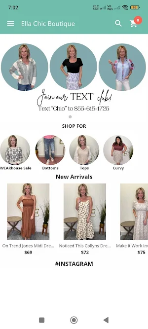Ella Chic Boutique Screenshot 0
