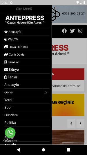 ANTEP PRESS Screenshot 1