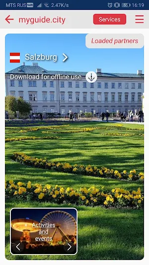 Salzburg city guide Screenshot 0