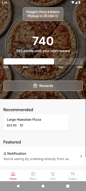 Pizagel's Pizza & Bakery Screenshot 0