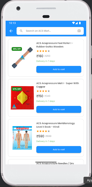 ACSmart -ACUPRESURE ACUPUNCTUR Screenshot 1
