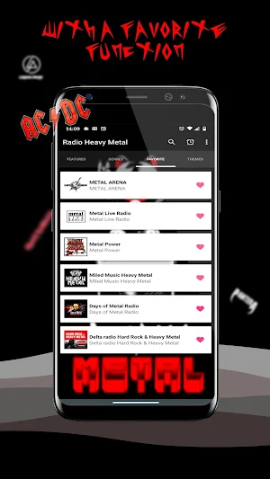 Heavy Metal Music app Screenshot 1