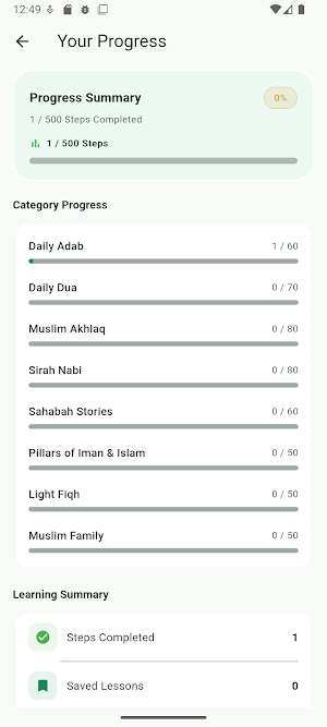 NoorSteps: Muslim Journey Screenshot 3