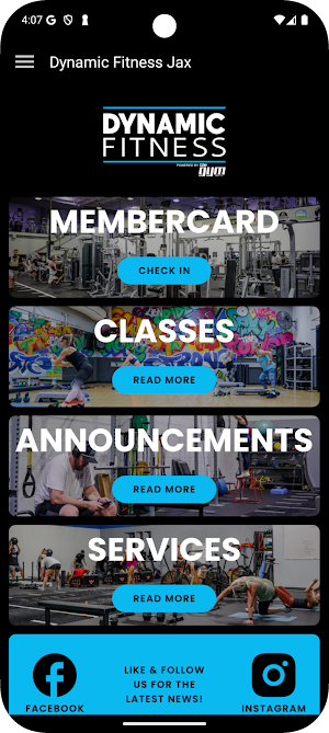 Dynamic Fitness Jax Screenshot 1