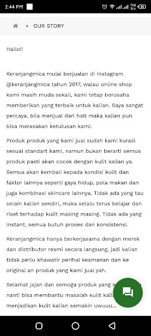 Keranjangmica Screenshot 2