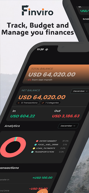Finviro – AI Finance Manager Screenshot 0